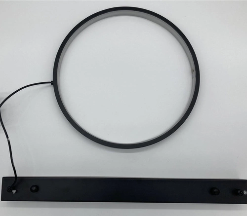 Lampa wisząca kula Orion Long czarna 120cm LED do salonu i nad wyspę kuchenną