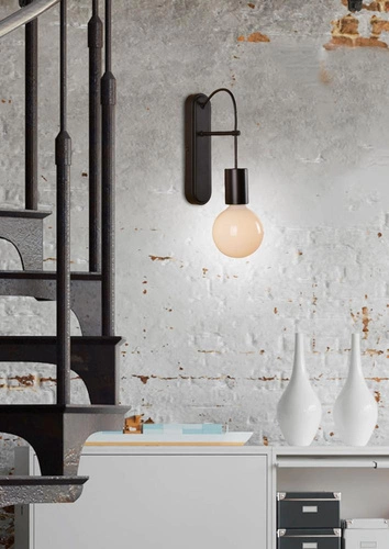 Kinkiet Alto 1x40W E27 czarny matowy