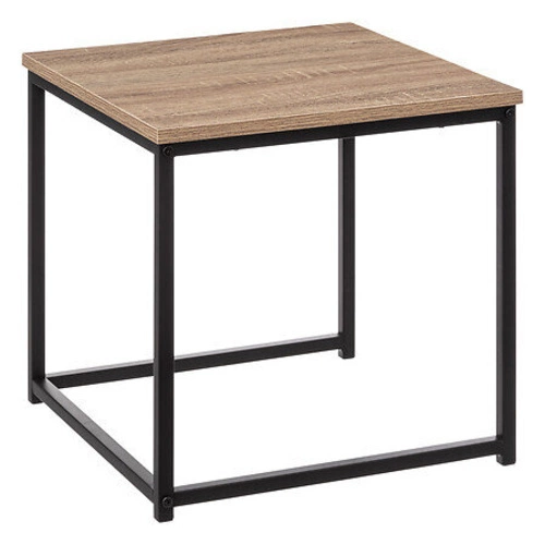 Zestaw mebli do salonu Aliaj naturalny/czarny