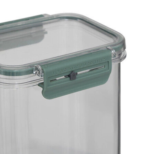 Pudełko hermetyczne Neo zielone wysokie   1,3L