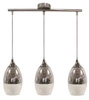 Lampa wisząca Celia 3x60W E27 srebrny