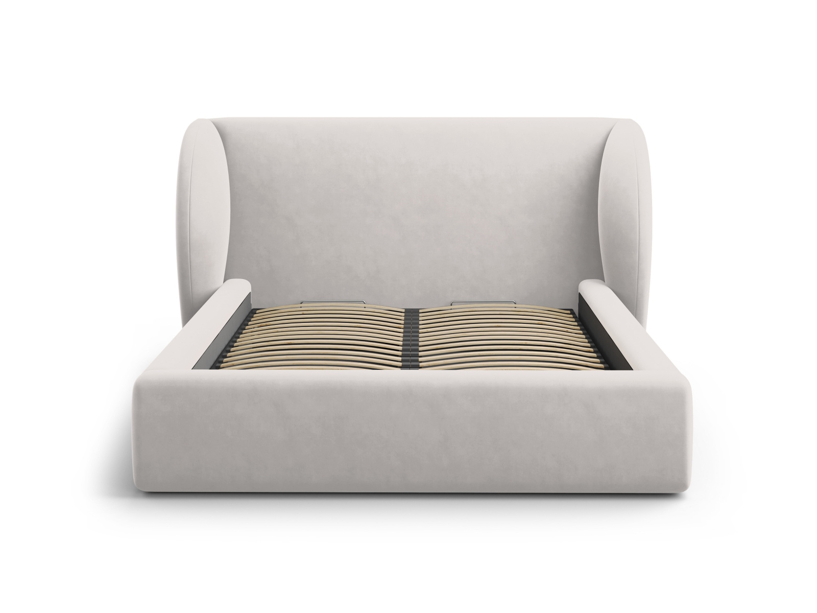 Łóżko Miley II Silver Velvet 200x200