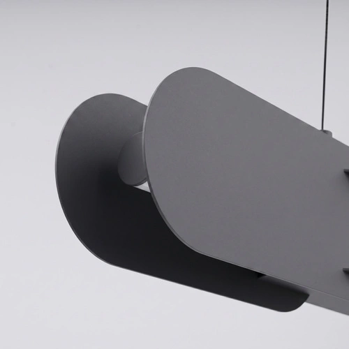 Lampa wisząca LED CHAIN 158 czarna nowoczesna nad stół