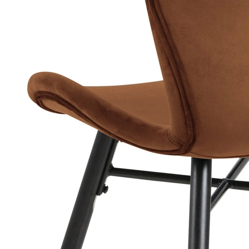 Krzesło Batilda VIC copper tapicerowane