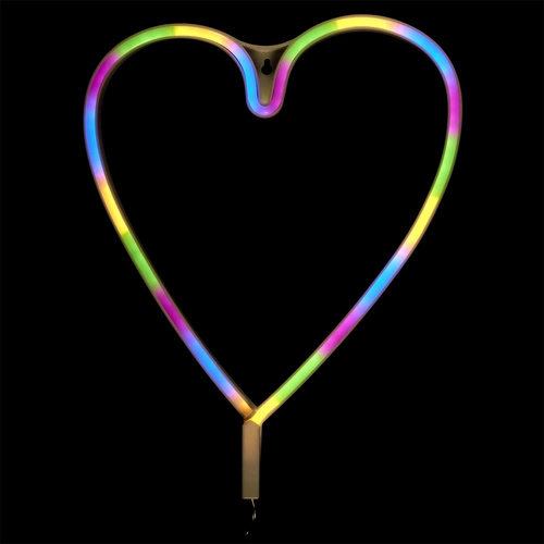 Lampka LED neon Serce