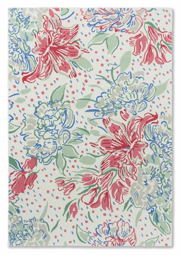 Dywan zewnętrzny do ogrodu i na taras Lilith 200x280 kwiatowy łatwoczyszczący Laura Ashley