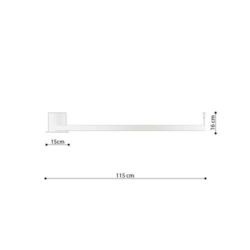 Plafon sufitowy LED RIO 110 czerwony okrągły nowoczesny do salonu i kuchni Thoro