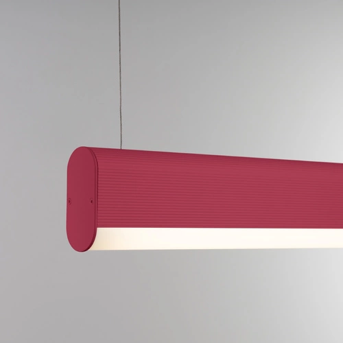 Lampa wisząca LED FARGE różowa nowoczesna regulowana do salonu i nad wyspę 120 cm