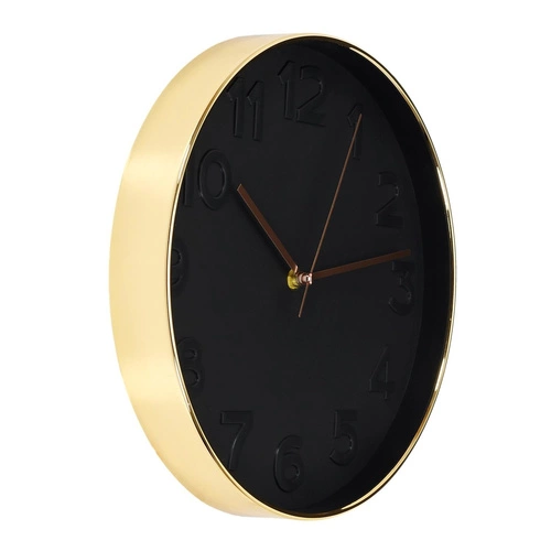 Zegar Rotin golden rose/ black