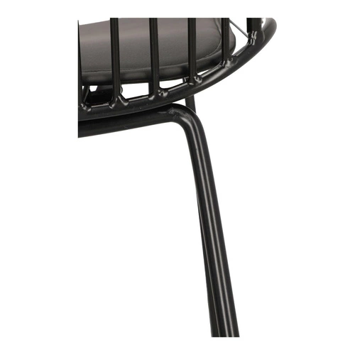 Krzesło Dill z poduszką Black Outlet