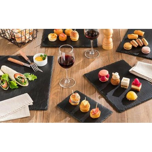 Zestaw sztućców na 6 osób Bambou 5five simply smart, stal nierdzewna i bambus, z pojemnikiem