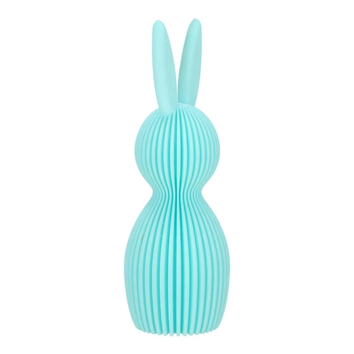 Intesi figurka wielkanocna królik duży turkusowy nowoczesna dekoracja na stół do salonu