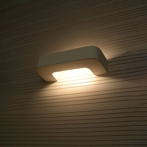 Kinkiet ścienny MAGNET biały ceramiczny nowoczesny do salonu i sypialni Sollux Lighting