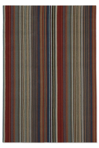 Dywan zewnętrzny do tarasu Spectro Stripes Teal Sedonia 160x230 nowoczesny geometryczny łatwoczyszczący