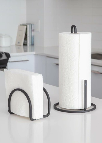 Stojak na ręcznik papierowy SQUIRE czarn