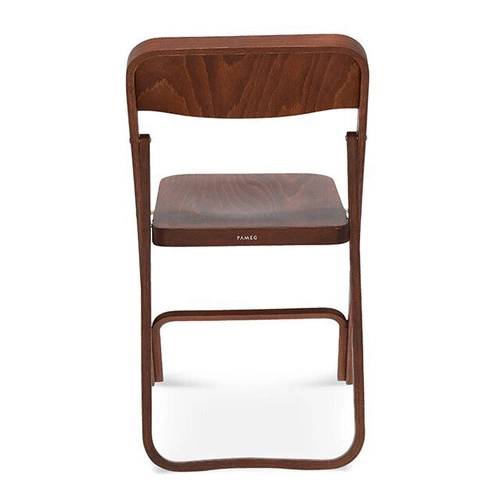 Krzesło drewniane składane Fameg Tari premium do jadalni i kuchni rustykalne personalizowane