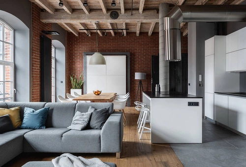 Stołek barowy Gap inspirowany One biały