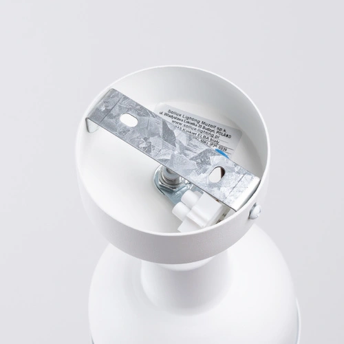 Kinkiet ścienny ELBA biały loftowy metalowy regulowany do salonu i sypialni SOLLUX