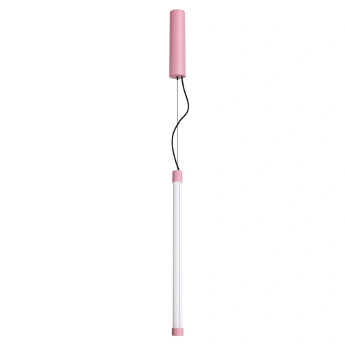 Lampa wisząca TRANG 50 różowa LED regulowana nad wyspę