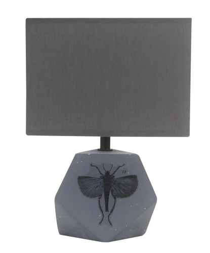 Lampa stołowa Animi lampa gabinetowa  1x40W E14 ciemny szary