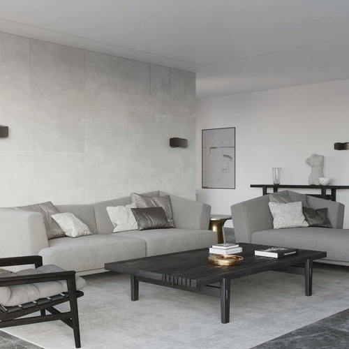 Kinkiet ścienny Tila 30 czarny nowoczesny metalowy do salonu i sypialni Sollux Lighting