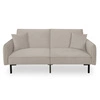 Sofa rozkładana Canif Velvet szara