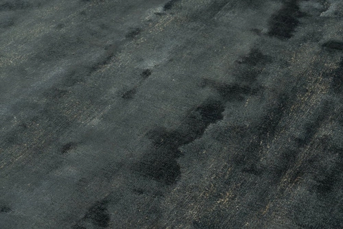 Dywan nowoczesny do salonu i sypialni Plain Dark Blue 200x300 ręcznie tkany wiskoza