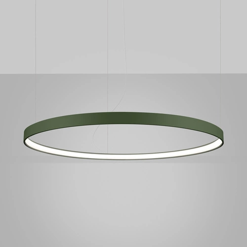 Żyrandol RIO 110 nowoczesny LED oliwkowy regulowany do salonu, kuchni lub nad stół