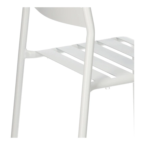 Zestaw 4 krzeseł Terra białe