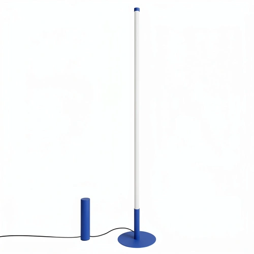 TRANG lampa stojąca do salonu nowoczesna LED ultramaryna 3000K