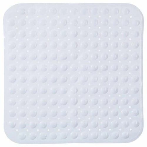 Mata antypoślizgowa pod prysznic 53x53 cm biała nowoczesna 5five simply smart do łazienki