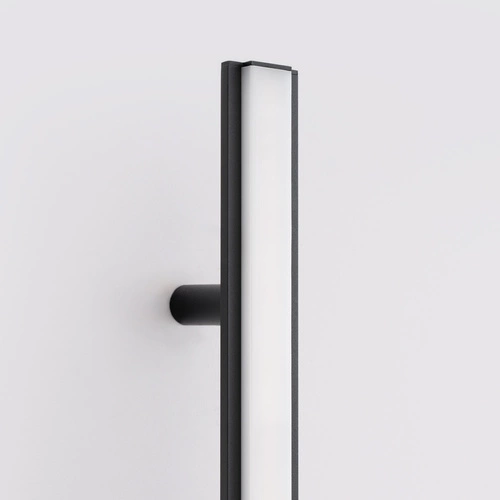 Kinkiet ścienny LED LAGOM 150 czarny nowoczesny do salonu i sypialni aluminium 4000K