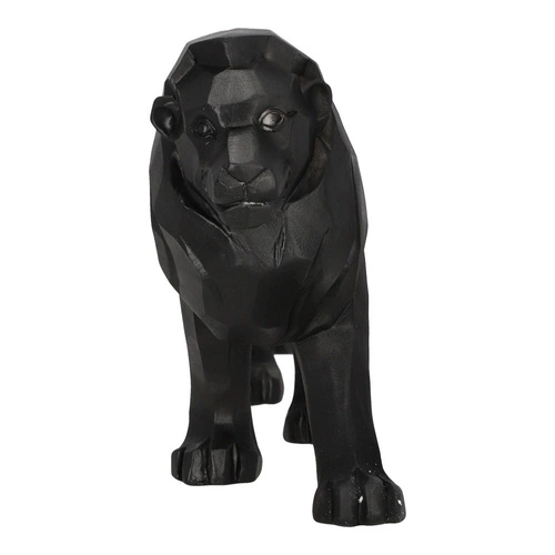 Figurka origami Lew czarna