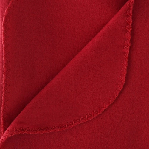 Koc Pled polar 125x150cm czerwony