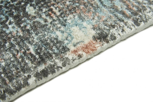 Dywan nowoczesny z wiskozy do salonu Sintra Teal Peach 200x300cm Carpet Decor