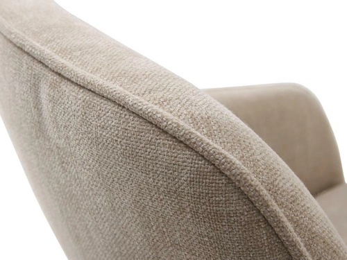 Krzesło obrotowe Cowley do jadalni tapicerowane z podłokietnikami