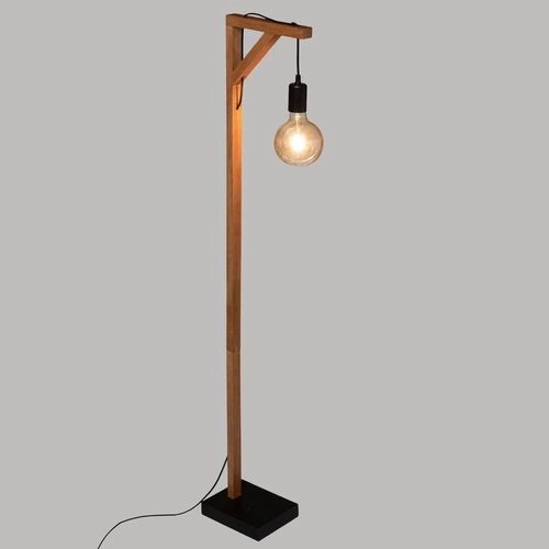 Lampa podłogowa Wild Atmosphera drewniana loftowa do salonu i sypialni 148 cm