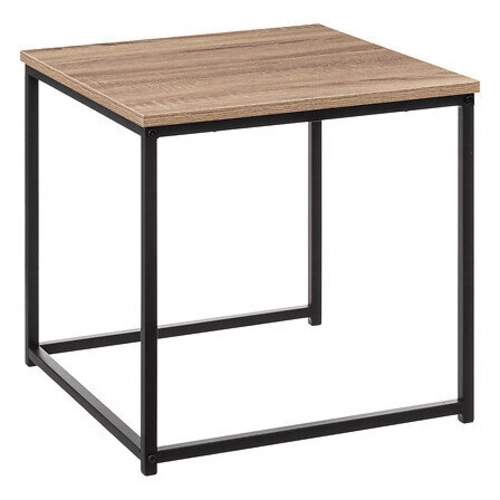 Zestaw mebli do salonu Aliaj naturalny/czarny