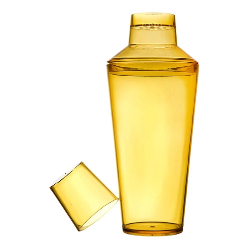 Shaker Sky Intesi niebieski 500 ml trzyczęściowy z sitkiem do drinków