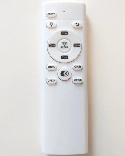 Lampa wisząca CIRCLE 40+60 LED tytanowa  1 podsufitce