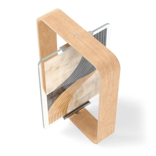 Ramka na zdjęcia 20x25 Bellwood naturalna stojąca drewniana skandynawska Umbra