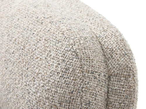 Fotel wypoczynkowy Sifton z podnóżkiem biały nowoczesny do salonu