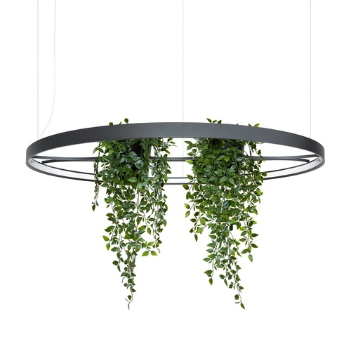 Żyrandol RIO BIO 110 czarny LED 3000K
