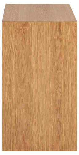 Szafka nocna Actona Arlon dąb minimalistyczna 45 cm z łatwym czyszczeniem do sypialni