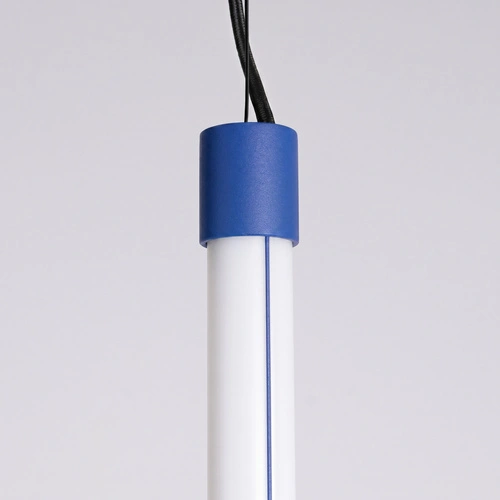 Lampa wisząca TRANG 75 LED ultramaryna nad wyspę regulowana