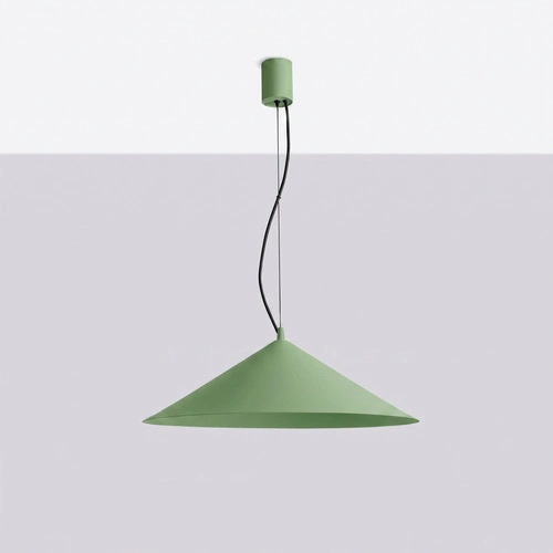 Lampa wisząca FINT LED szałwiowa regulowana do salonu 50 cm