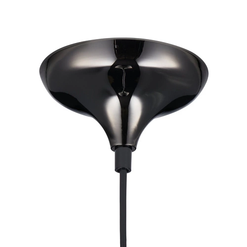 Lampa wisząca QUEEN-1 czarna 18 cm glamour do salonu i jadalni Step into Design