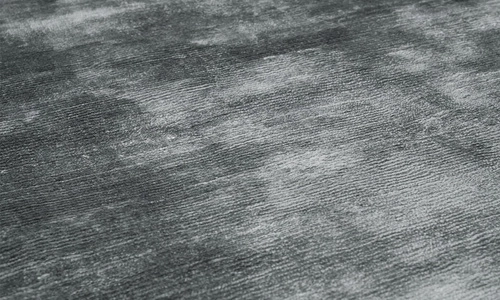 Dywan nowoczesny do salonu i sypialni Plain Steel Gray 160x230 wiskoza ręcznie tkany szary