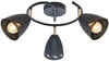 Lampa sufitowa Coty spirala 3x40W E14  czarny