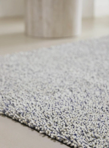 Trace Cut dywan wełniany nowoczesny do salonu i sypialni 170x240 miękki midnight blue